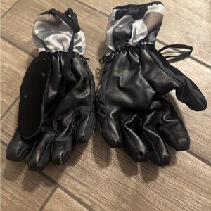 Neff ski Black and Gray Winter Gloves men's size large